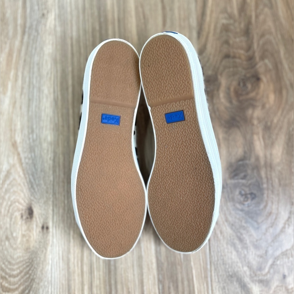 Kate Spade New York X Keds Print Calf Hair Double Decker Oversized Dot Size 8 - Picture 6 of 7